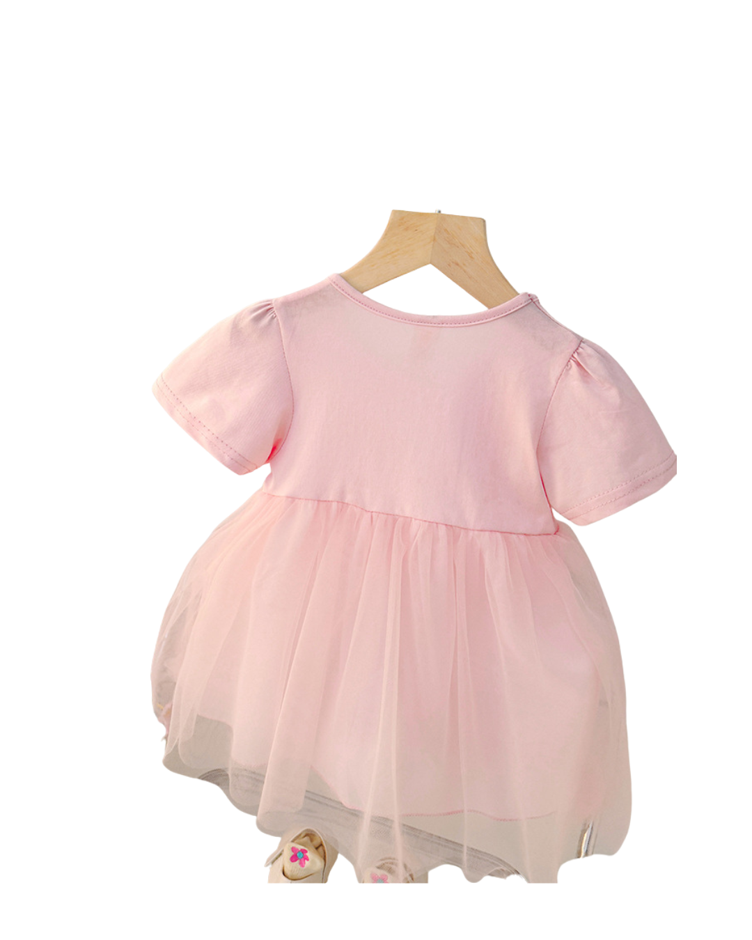 Girls Blue Net Bow Party Dress – Kominz Junior
