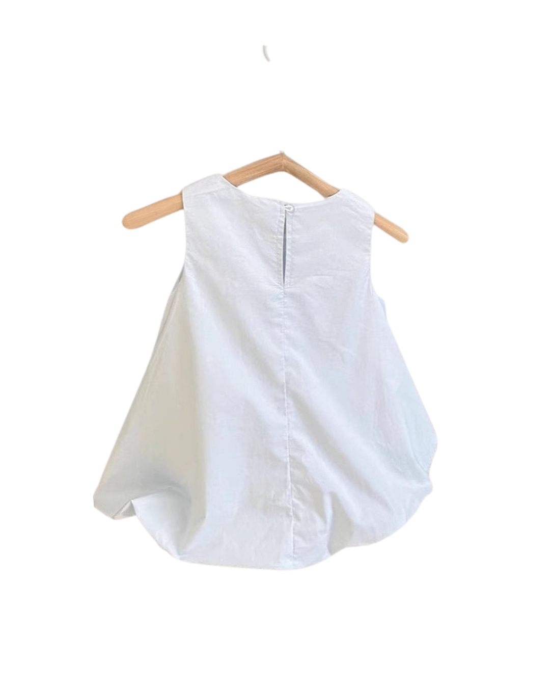 Kominz Junior – Girls Sky Blue Heart & Flower Sleeveless Dress (1–4 Years)